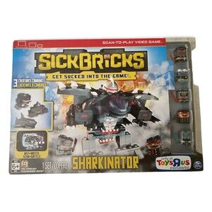 Sick Bricks Sharkinator Exclusive Playset ToysRus Exclusive New Retired